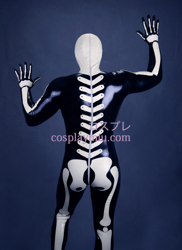 2013 Nytt skelett Zentai Suit