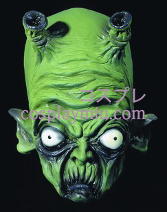 Halloween grön Alien Mask
