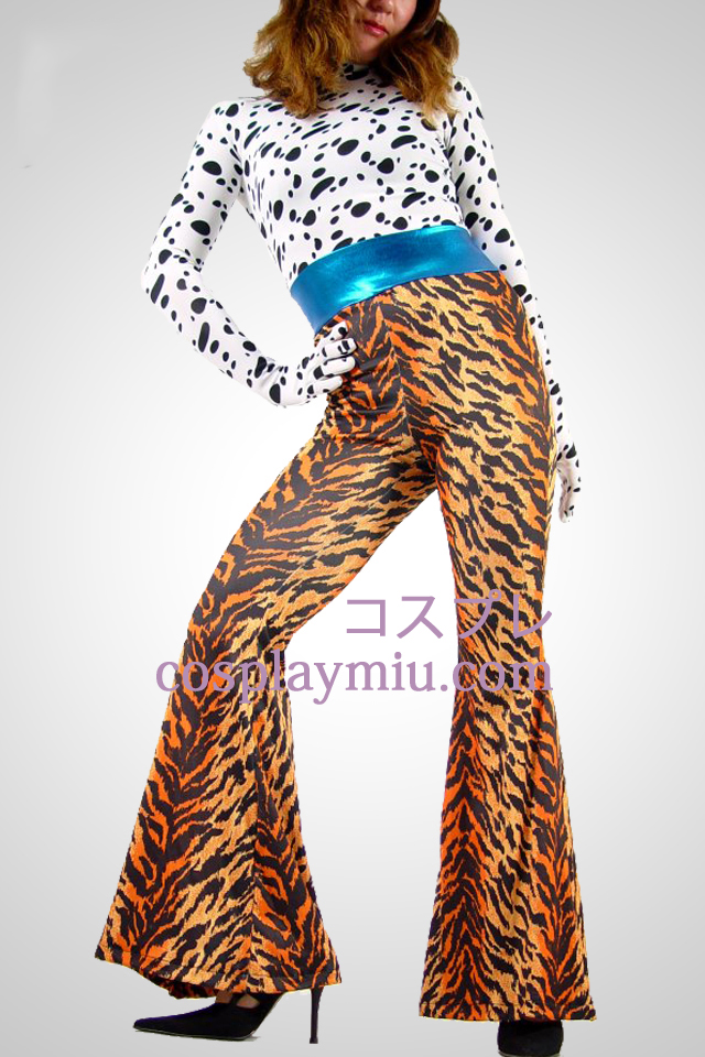 Flerfärgad Lycra Fashion Catsuit
