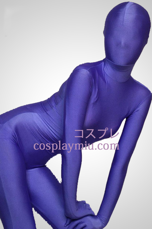 Lila Full Body Lycra Spandex Zentai Suit