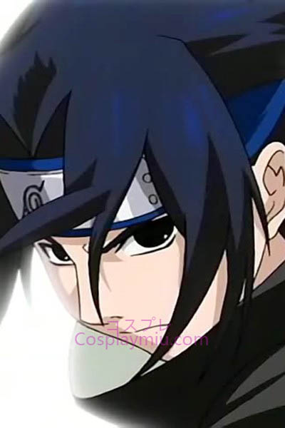 Naruto Uchiha Sasuke Kort Cosplay peruk