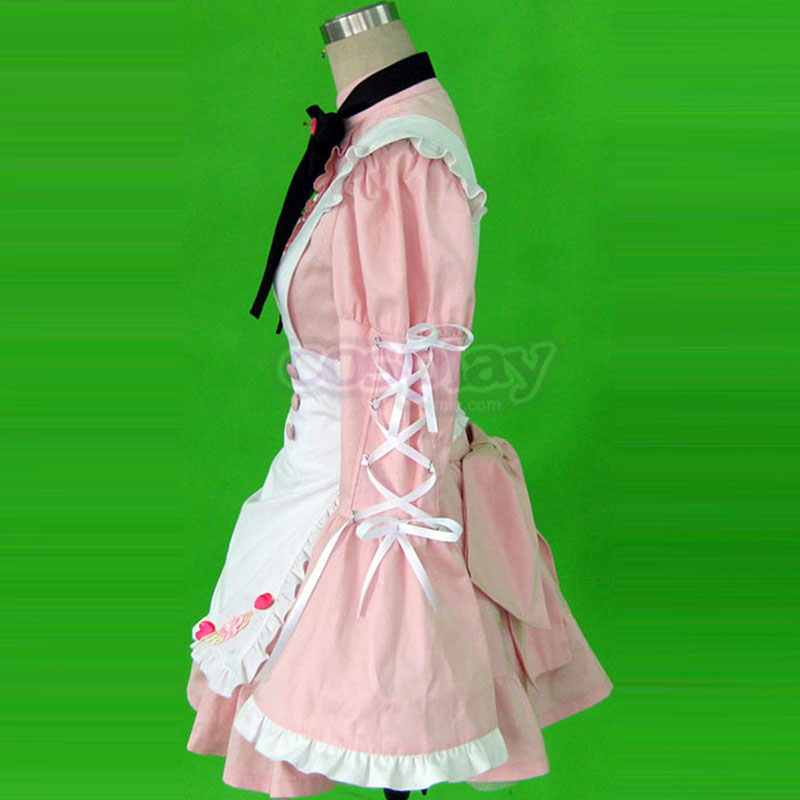 Maid Uniform 14 Cherry Snow Cosplay Kostym Sverige