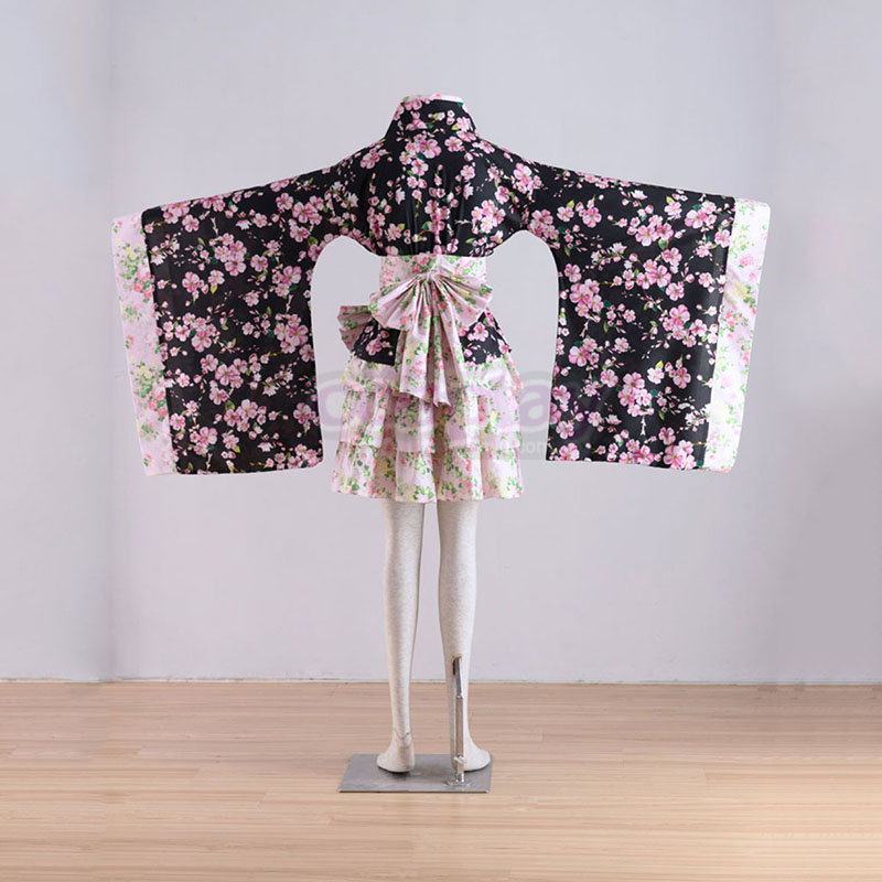 Kimono Culture Sakura Story 1 Cosplay Kostym Sverige