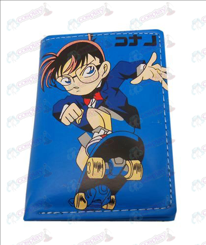 Conan fold läder plånbok