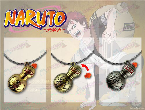 Naruto öppningar kalebass halsband 3 färger tillgängliga