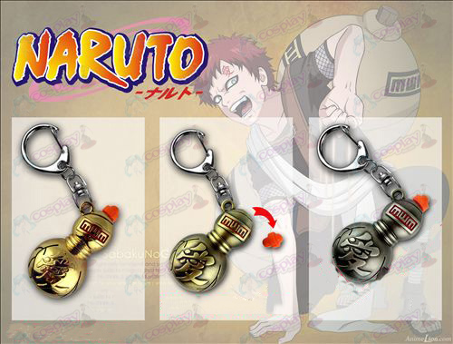 Naruto keychain 3 färger öppningar hissa