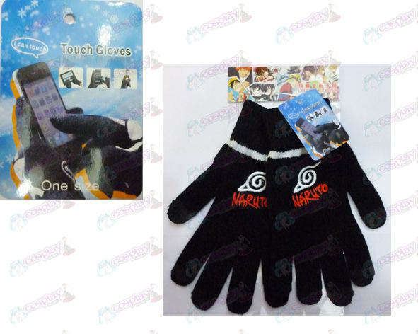 Touch Handskar Naruto Konoha logo