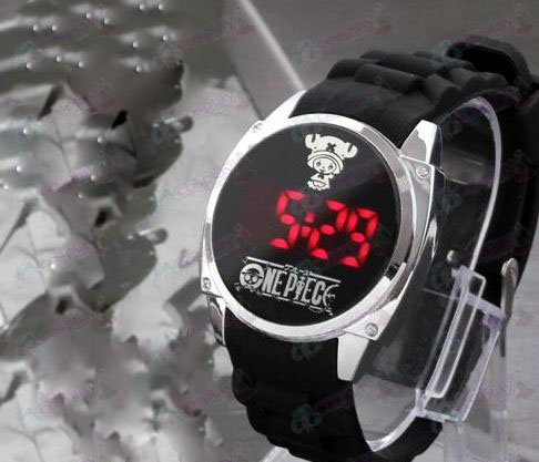 One Piece tillbehör Chopper logo LED pekskärm watch