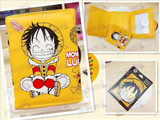 One Piece Tillbehör Luffy Q version av huvuddelen handväskan