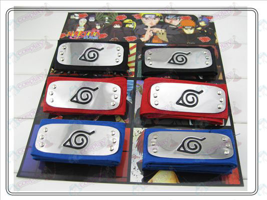 Naruto Konoha pannband Värde 3 färger