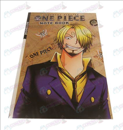 Sanji One Piece tillbehör Notebook