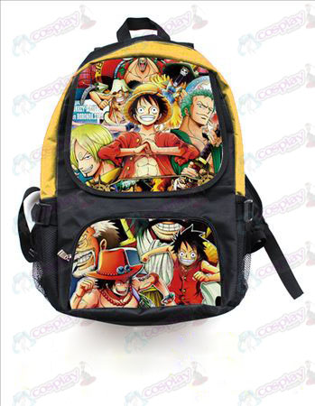 One Piece Tillbehör färgad ryggsäck 2549