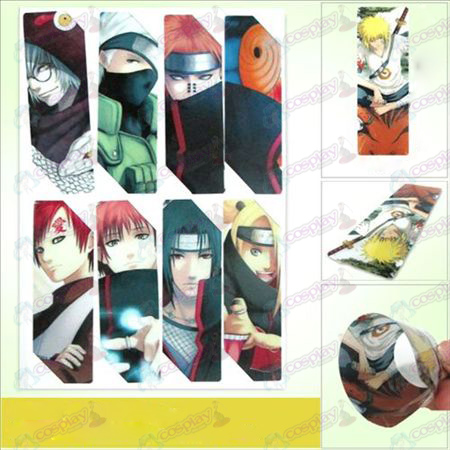 SQ018-Naruto anime stora bokmärken (5 versionen av priset)