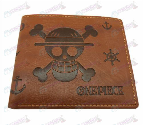 Läder plånbok blister One Piece Tillbehör