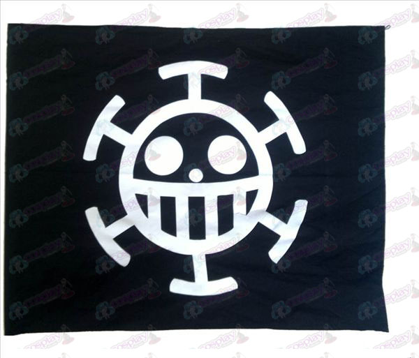 One Piece Tillbehör - piratflagga
