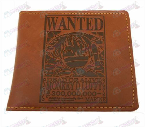 Luffy Wanted plånbok (Jane)