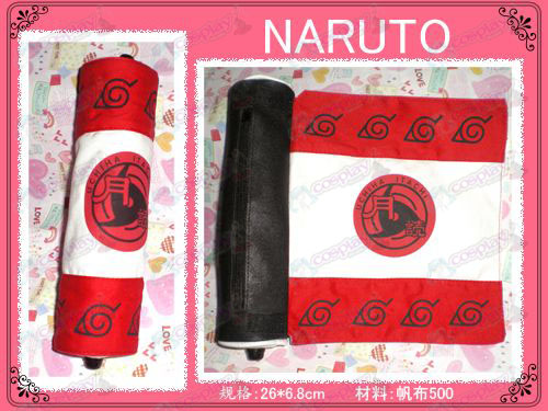 Naruto flag Reel Pen (Röd)