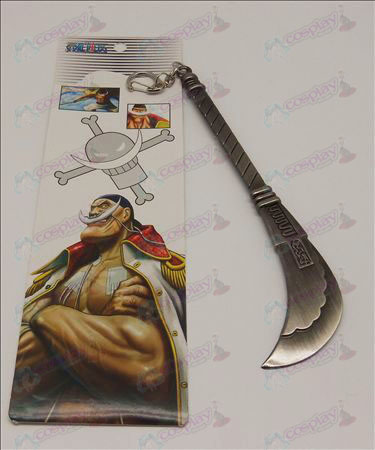 One Piece Tillbehör vitt skägg kniv spänne (Large 20cm)