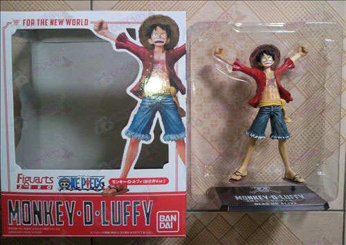 noll Luffy -2 år efter One Piece Tillbehör Boxed 16cm hand för att göra