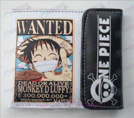 One Piece Tillbehör Luffy snap plånbok (Jane)