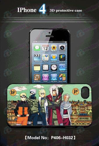3D mobiltelefon skal Apple 4 - Naruto