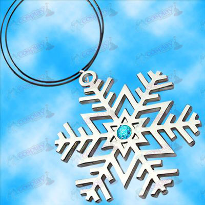Hatsune snowflake symbol halsband (Blue Diamond)