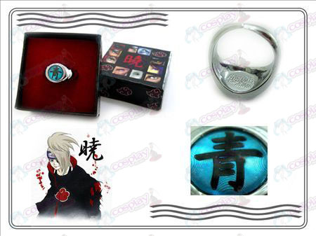 Naruto Xiao Organisation ring Collectors Edition (blå)