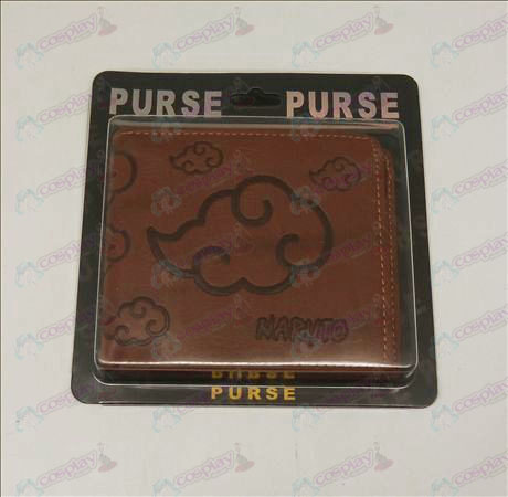 Blister Naruto Red Cloud Leather Wallet