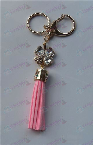 Shugo_Chara! Tillbehör White Diamond Keychain (rosa)