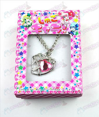 Shugo_Chara! Tillbehör Heart Necklace (Pink)