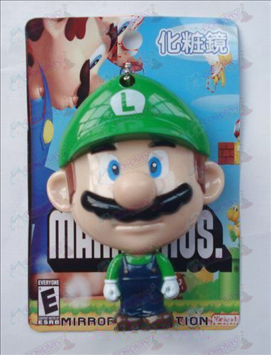 Super Mario Bros Tillbehör Mirror (Grön)