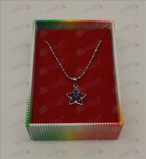 Lucky Star Tillbehör Diamond Necklace (Purple)