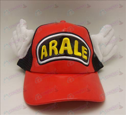 D Ala Lei hatt (röd - svart)