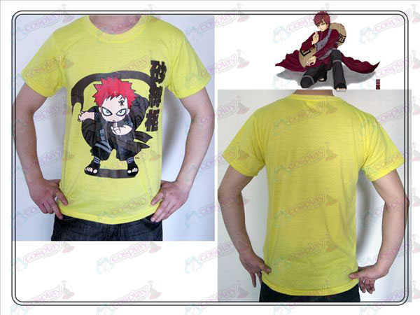 Naruto Gaara T-shirt (gul)