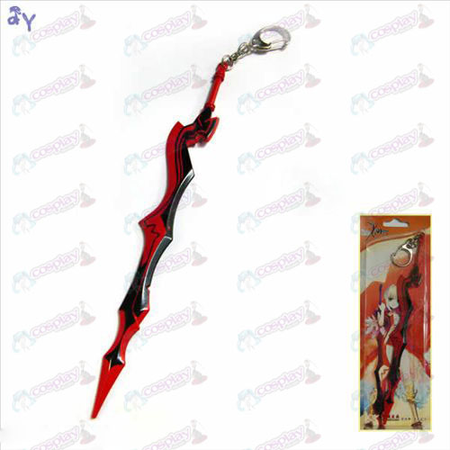 Steins; Gate Tillbehör Crimson svärd hängande spänne ursprungliga