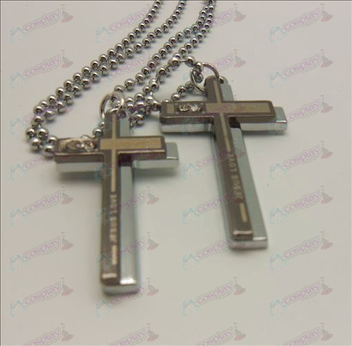 Death Note Tillbehör Dual Cross Necklace (box)