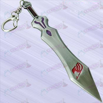 Fairy Tail Tillbehör-AI Lusha Sword vapen hängande spänne