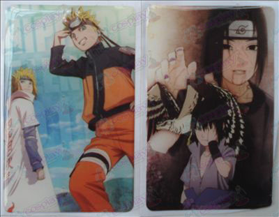 Naruto gelé klistermärke (10 / set)
