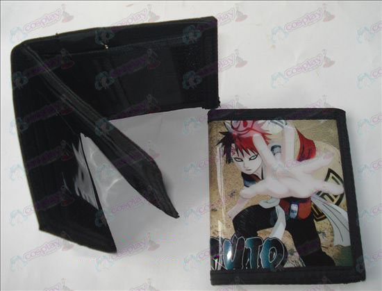 PVC Naruto Gaara plånbok