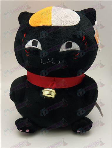 Natsume: s Book of Friends Tillbehör sittande katt plysch (svart) 46cm