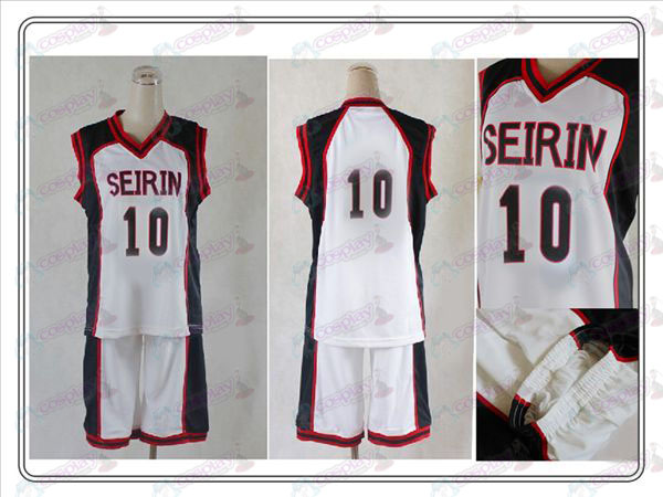 Kuroko Basket Tillbehör Cheng Rin college Vulcan COS nr 10 jersey