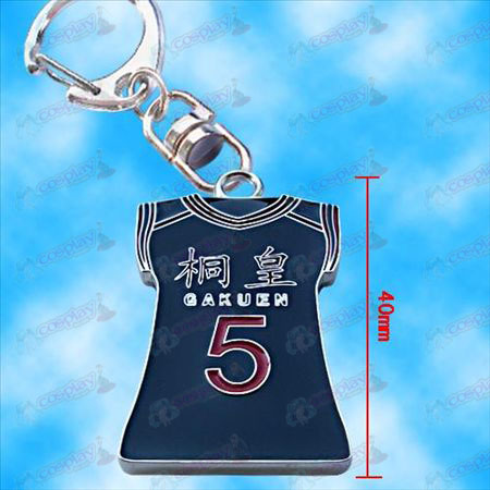 Kuroko Basket - Qingfeng Taifair jersey hängande spänne
