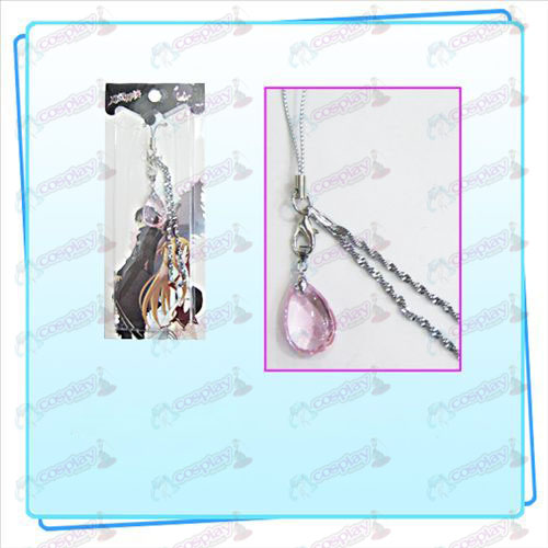 Svärd Art Online Tillbehör Yui Heart Crystal Strap (Pink)