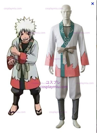 Naruto Young Jiraiya Cosplay Kostym
