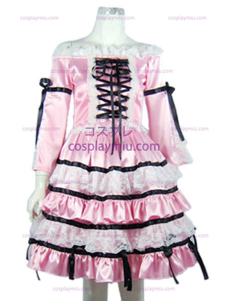 Lolita klänning (Rosa)