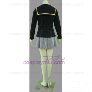 Shin Megami Tensei: Persona 4 Gekkoukan High School Winter Girl Uniform Cosplay Kostym