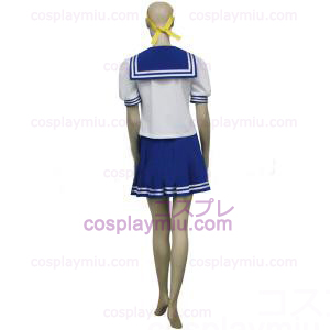 Lucky Star Girl Uniform Cosplay Kostym