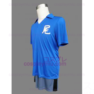 Inazuma Eleven Soccer Uniform Cosplay Kostym