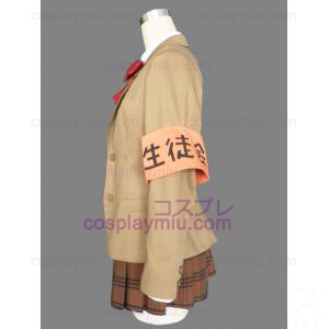 Seitokai Yakuindomo Girl Winter Uniform Cosplay Kostym