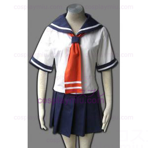 Tsuyokiss Girl Uniform Cosplay Kostym